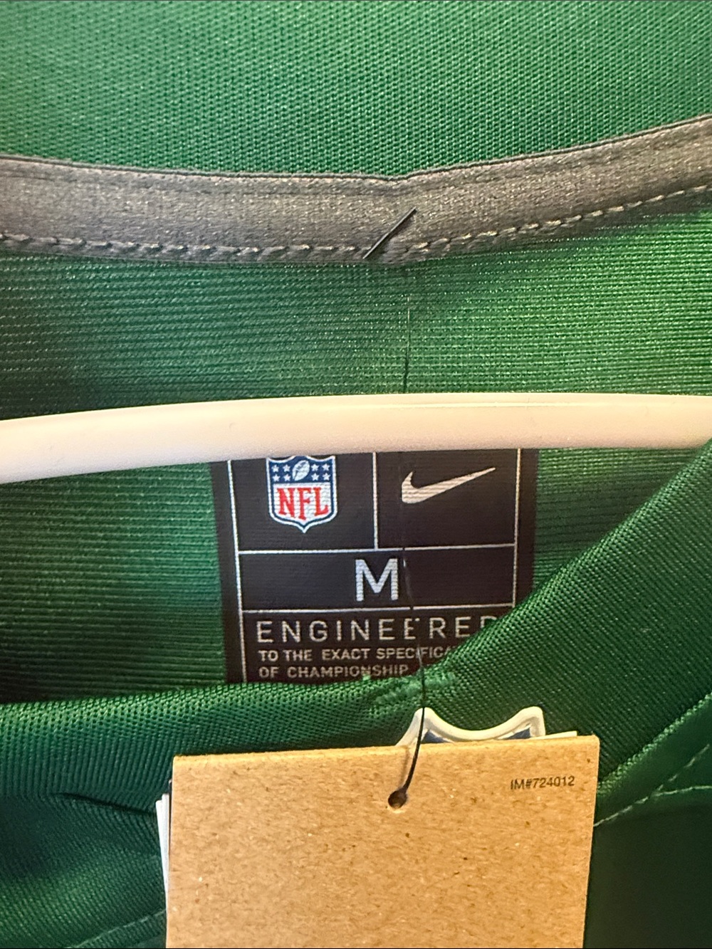 NFL New York Jets Green #8 Men's Football Jersey - Picture 3 of 5